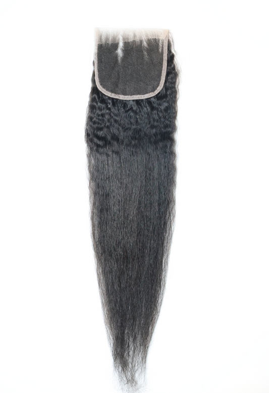 Kinky Straight Closure